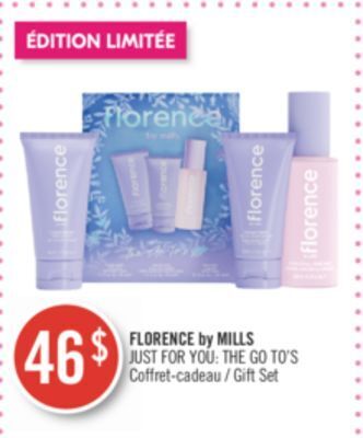 Pharmaprix Florence by mills just for you: the go to's gift set offer