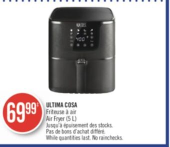 Pharmaprix Ultima cosa air fryer offer