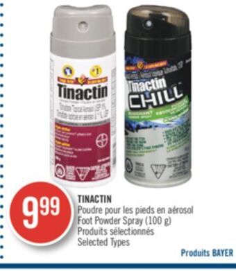 Pharmaprix Tinactin foot powder spray offer