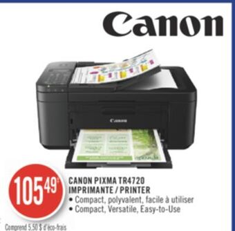 Pharmaprix Canon pixma tr4720 imprimante / printer offer