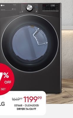 Meubles RD Dryer 7.4 cu ft offer