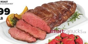 Real Canadian Superstore TOP SIRLOIN ROAST 15.41/KG offer