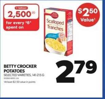 Real Canadian Superstore BETTY CROCKER POTATOES 141-215G offer