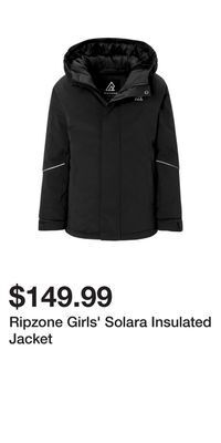 Sport Chek Ripzone girls' solara insulated jacket offer