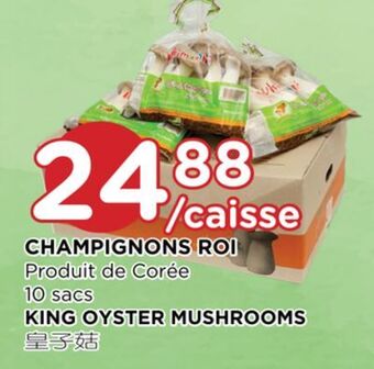 Kim Phat King oyster mushrooms offer