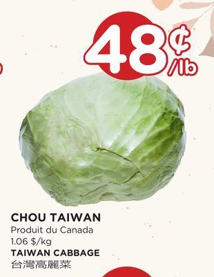 Kim Phat Taiwan cabbage offer