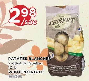 Kim Phat White potatoes offer