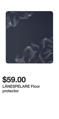 IKEA Lånespelare floor protector offer