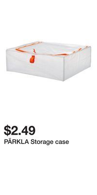 IKEA Pärkla storage case offer