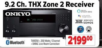 2001 Audio Video Onkyo 9.2 ch. thx zone 2 receiver offer