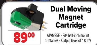 2001 Audio Video Dual moving magnet cartridge offer