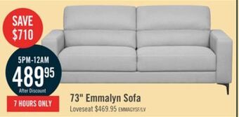 The Brick Emmalyn sofa - grey offer