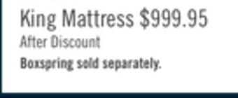 The Brick Sealy posturepedic bloomfield eurotop king mattress offer