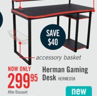 The Brick Herman gaming desk offer