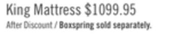 The Brick Serta perfect night copper river eurotop king mattress offer