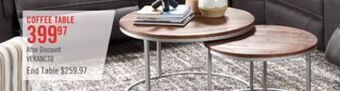 The Brick Veranasi nesting coffee tables - mango wash offer