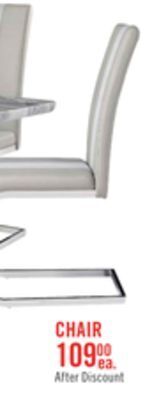 The Brick Nova dining chair offer