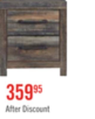 The Brick Abby nightstand - brown offer