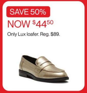 Hudson's Bay Only lux loafer offer