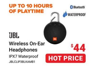 Visions Electronics Jbl wireless on-ear headphones offer