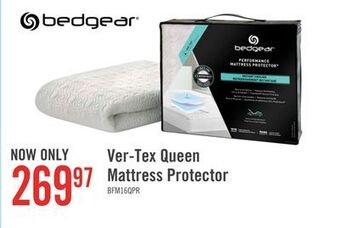 The Brick Bedgear ver-tex 6.1 performance queen mattress protector offer