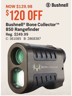 Bushnell bone collector 850 rangefinder