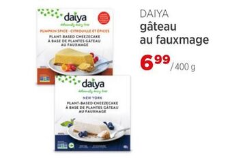 Avril Gâteau au fauxmage offer