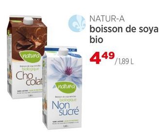 Avril Boisson de soya bio offer