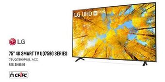 Canex 75 4k smart tv uq7590 series offer