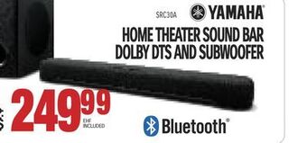 Centre Hi-Fi Yamaha home theater sound bar dolby dts and subwoofer offer