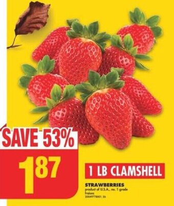 No Frills STRAWBERRIES offer