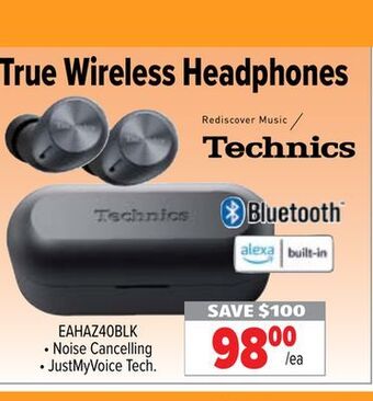 2001 Audio Video True wireless headphones offer