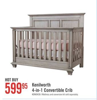 The Brick Kenilworth 4-in-1 convertible crib offer