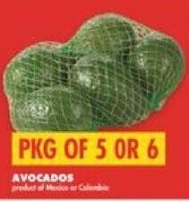 No Frills AVOCADOS offer