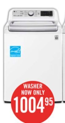 The Brick Lg 5.6 cu. ft. top-load washer - wt7305cw offer