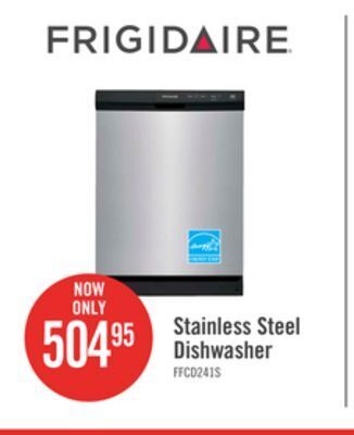 The Brick Frigidaire built-in dishwasher - ffcd2413us offer