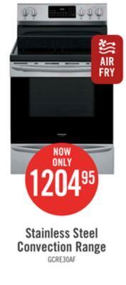 The Brick Frigidaire gallery 5.7 cu. ft. freestanding electric range with air fry - gcre306caf offer