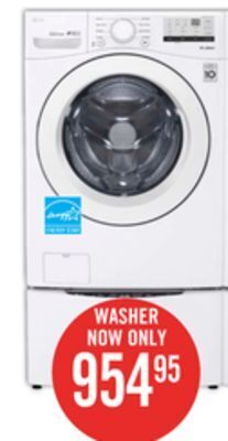 The Brick Lg 5.2 cu. ft. front-load washer - wm3400cw offer