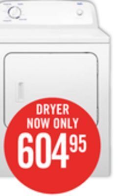 The Brick Inglis 6.5 cu. ft. electric dryer with automatic drying control yied4671ew offer