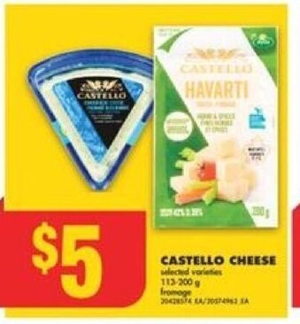 No Frills CASTELLO CHEESE offer