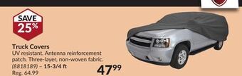 Princess Auto Truck covers offer