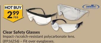 Princess Auto Clear safety glasses offer