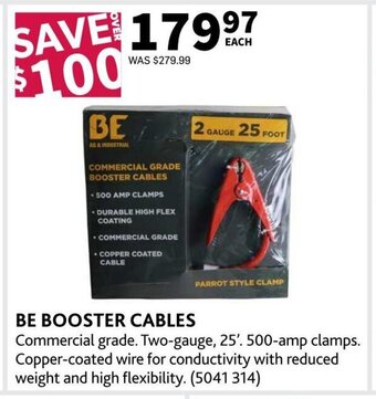 Co-op BE BOOSTER CABLES offer
