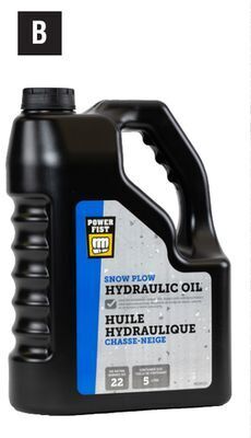 Princess Auto Snowplow hydraulic oil offer