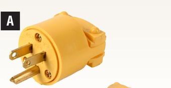 Princess Auto 15a 125v plugs and connectors offer