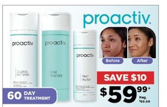 Showcase Proactiv 60 day treatment offer
