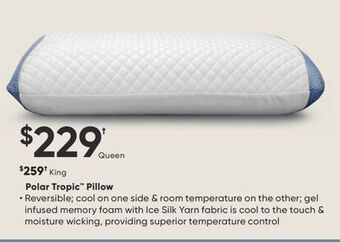 Sleep Country Polar tropic pillow offer