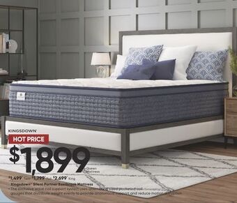 Sleep Country Kingsdown silent partner eastbrook mattress offer