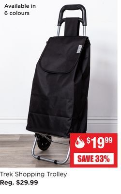 Kitchen Stuff Plus Trek shopping trolley offer