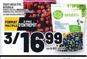 Metro Fruits mieux-être naturalia | life smart naturalia frozen fruits offer